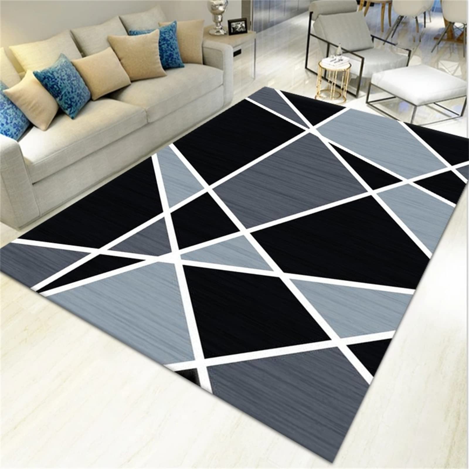 Tapis de jeu bébé moderne et antidérapant idéal pour la chambre enfant