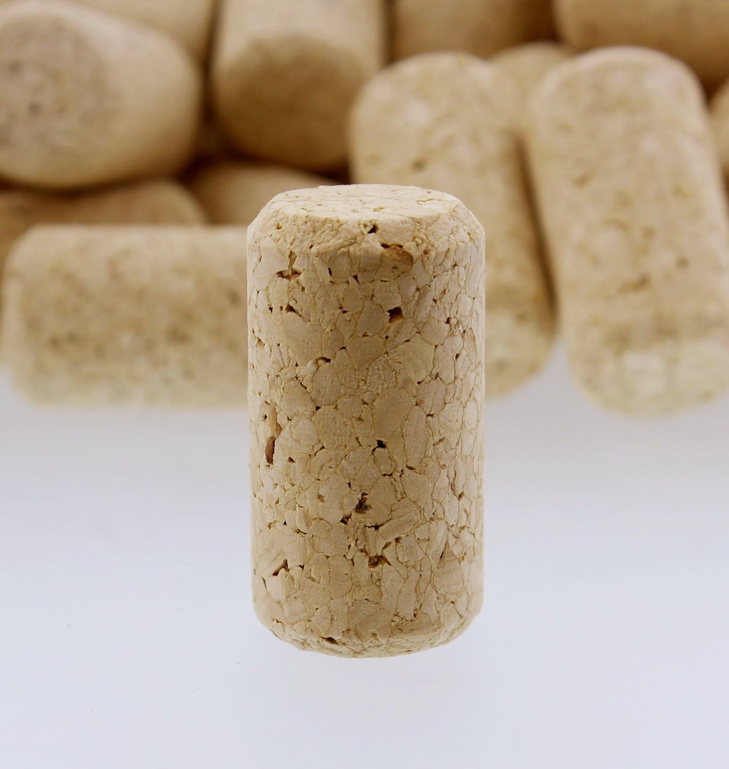 Premium Bulk Wine Corks 1-3/4in x 15/16in Fit Most Bottles, 100 Pack, Natural Straight & Non-Recycled no. 9