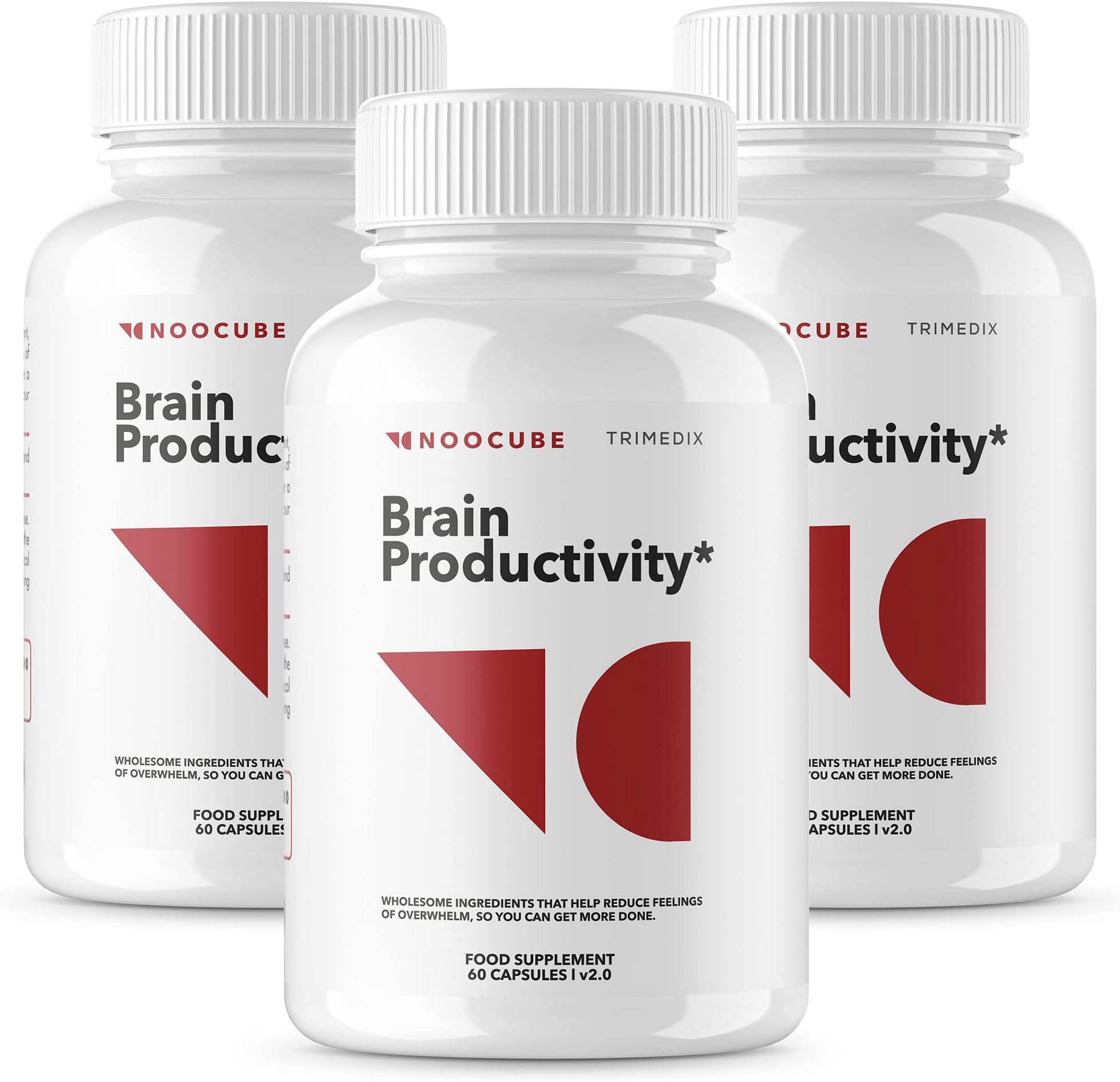 (3 Pack) Noocube - for 90 Days, Noocube Brain, Noocube Pills, Noocube Capsules, Noocube Brain Productivity.