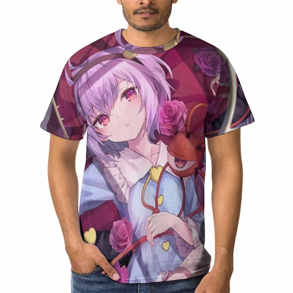 Amazon | [SPRAOI] メンズ Tシャツ 半袖 東方シリーズ 古明地