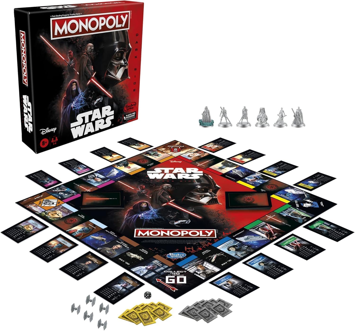 Dark Side Edition Board Game for Families and Kids Ages 8+, Gift, Family Game Night