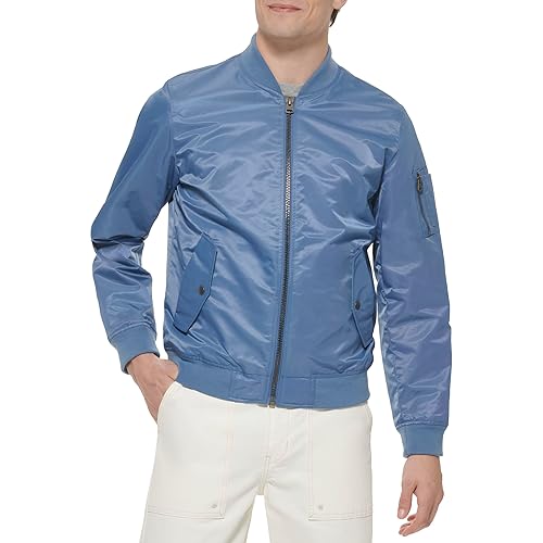 Levi's Men's Flight Satin Unfilled Ma-1 Bomber