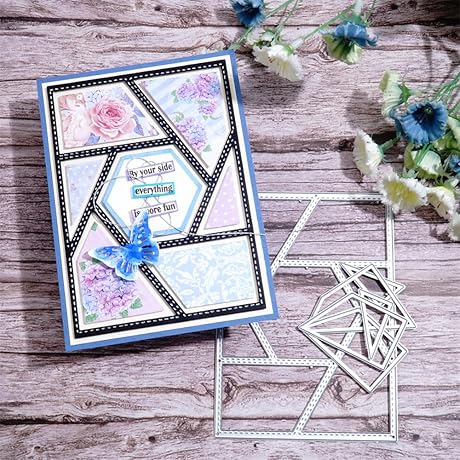 Hexagonal Picture Frame Die Cutting Dies for Crafts