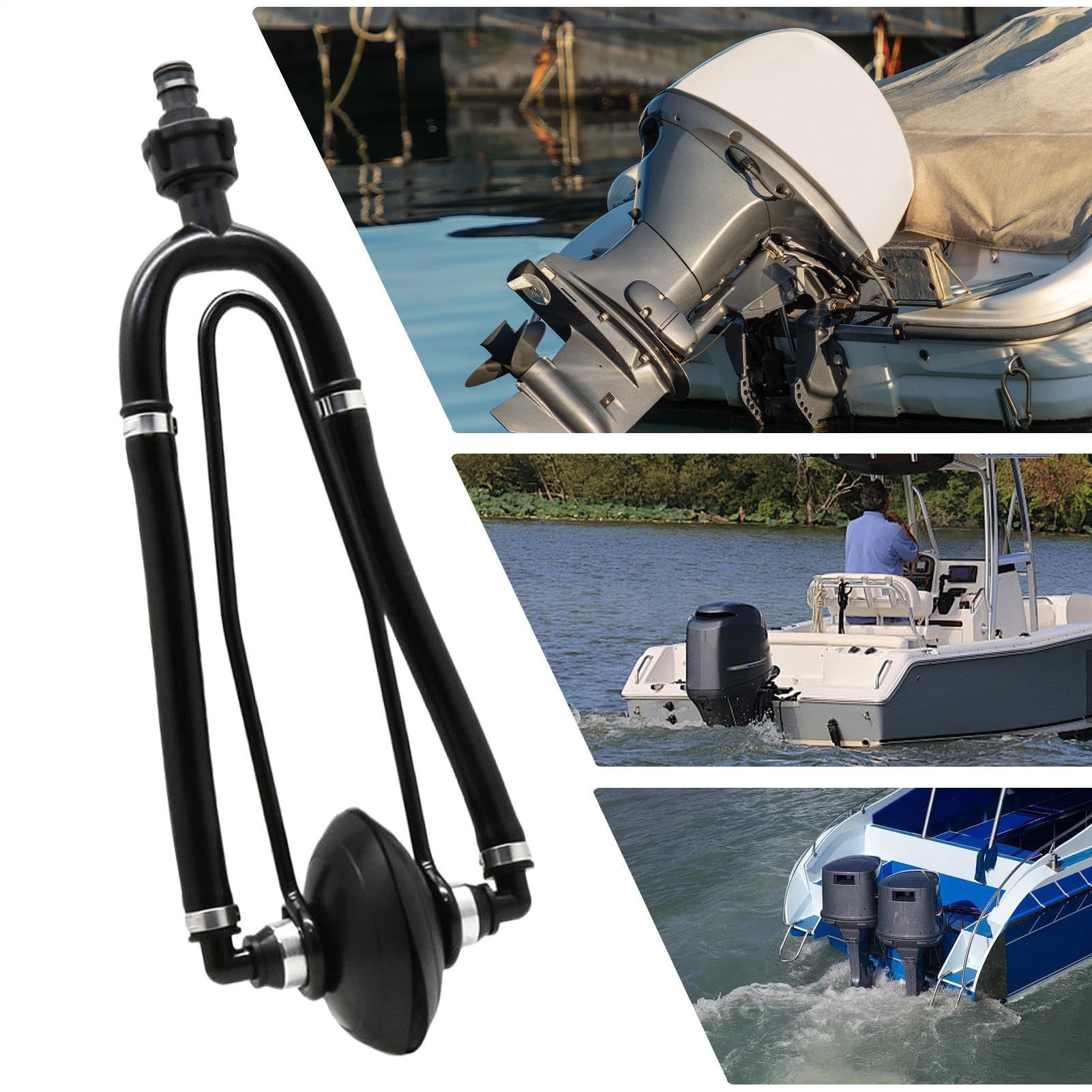 Orejeras para motor de barco, herramienta de limpieza de motor fuera de borda, limpiadores de navegación para mantenimiento de protección de alimentación de agua, marina, jardín, borda