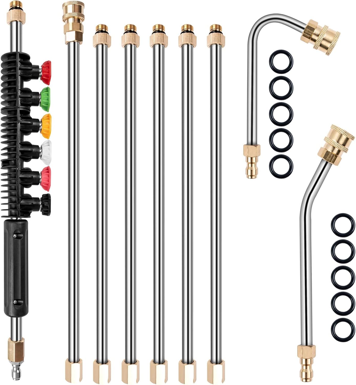 Pressure Washer Extension Wand, Power Washer Lance with Spray Nozzle