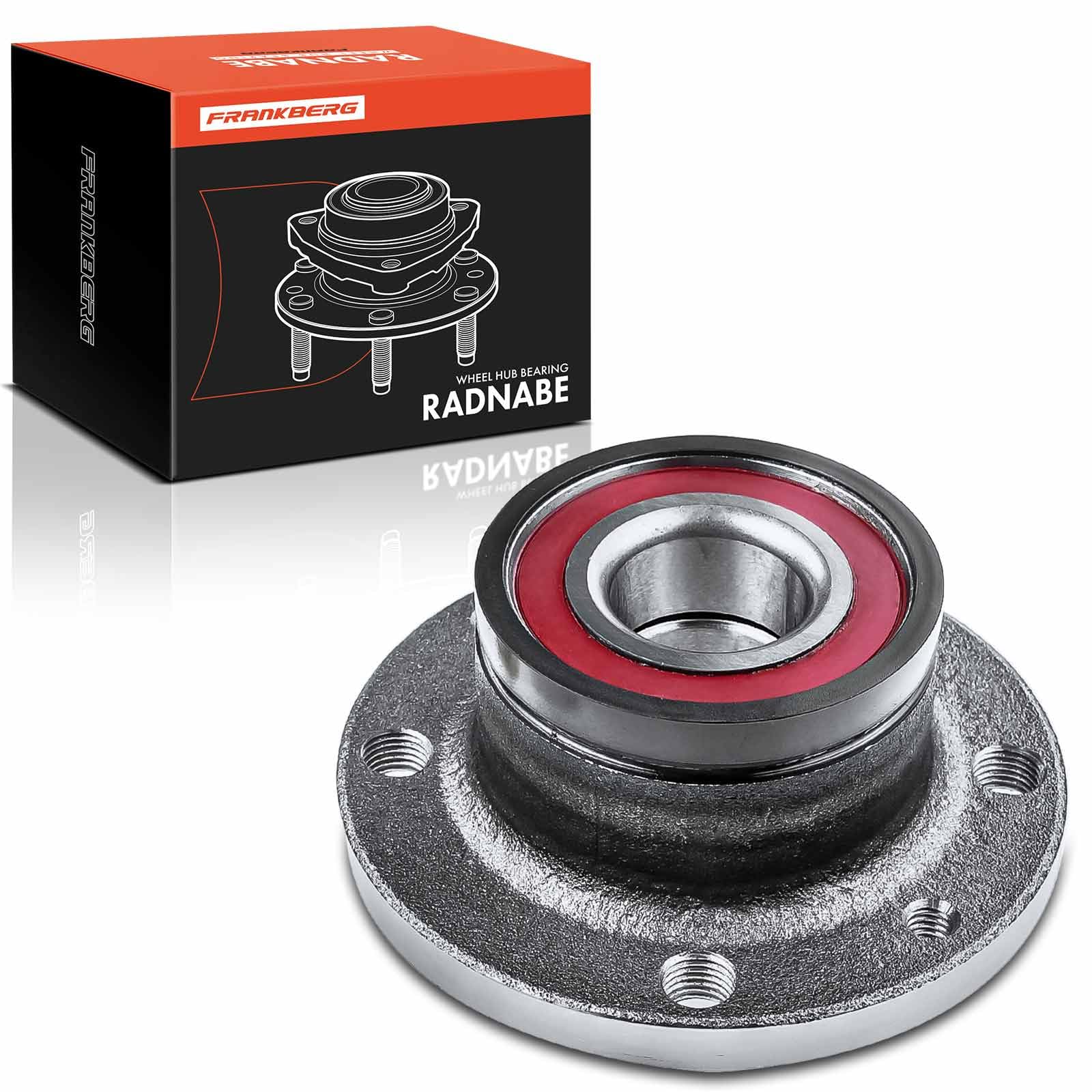 Frankberg Kit de roulement de roue arrière avec bride magnétique ABS ⌀117 | 71714471, arrière Avec anneau magnétique Capteur ABS Capteur de vitesse ABS capteur à effet Hall Roue à bride ⌀117