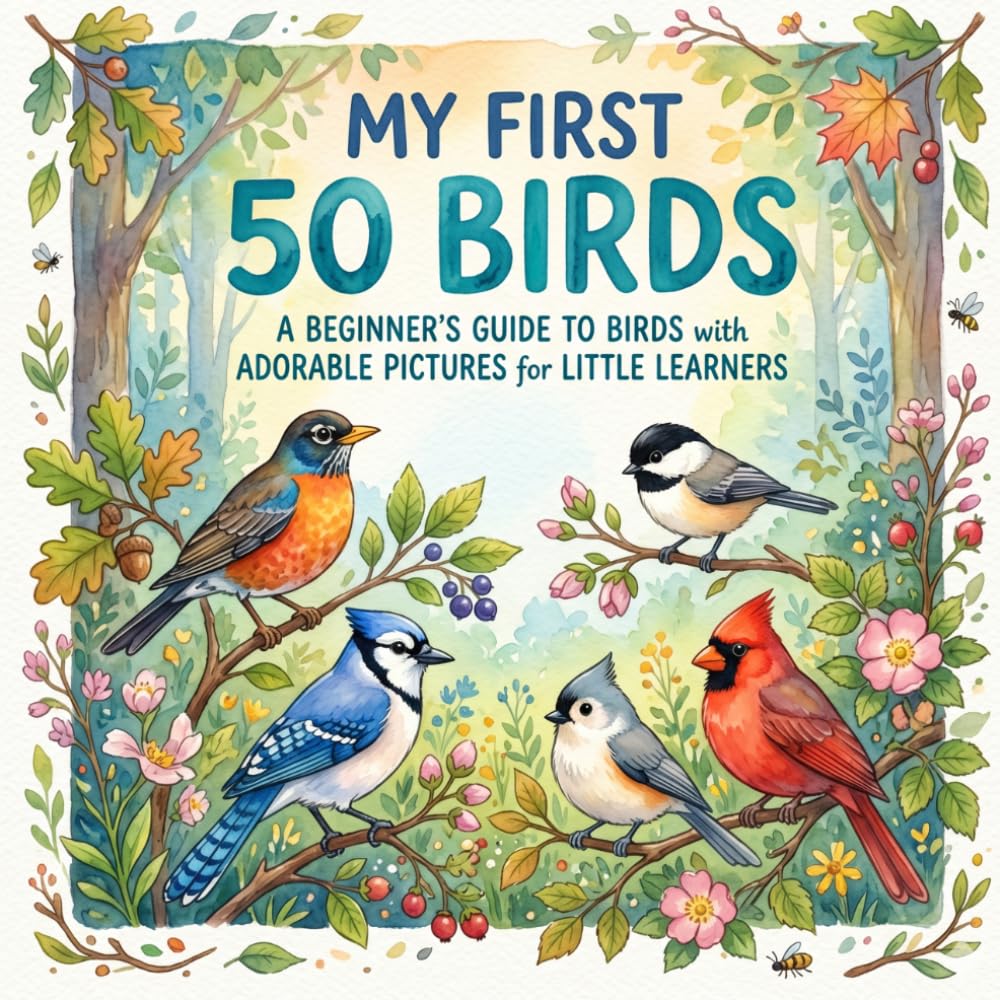 My First 50 Birds: Discover 50 Amazing Birds from Around the Globe (The 50 Things Kids Should Know Series)