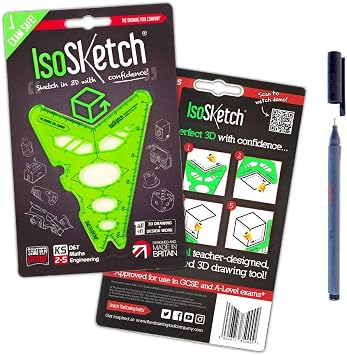 IsoSketch 3D Drawing Tool Inc. Fine Liner