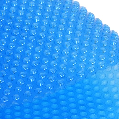 Towallmark Cubierta solar rectangular para piscina de 18 pies x 36 pies, manta de retención de calor de 300 m para piscinas rectangulares en el