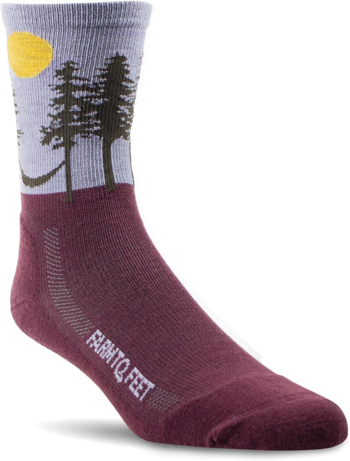 Farm to Feet Asheville Light Cushion 3/4 Crew Merino Wool Socks