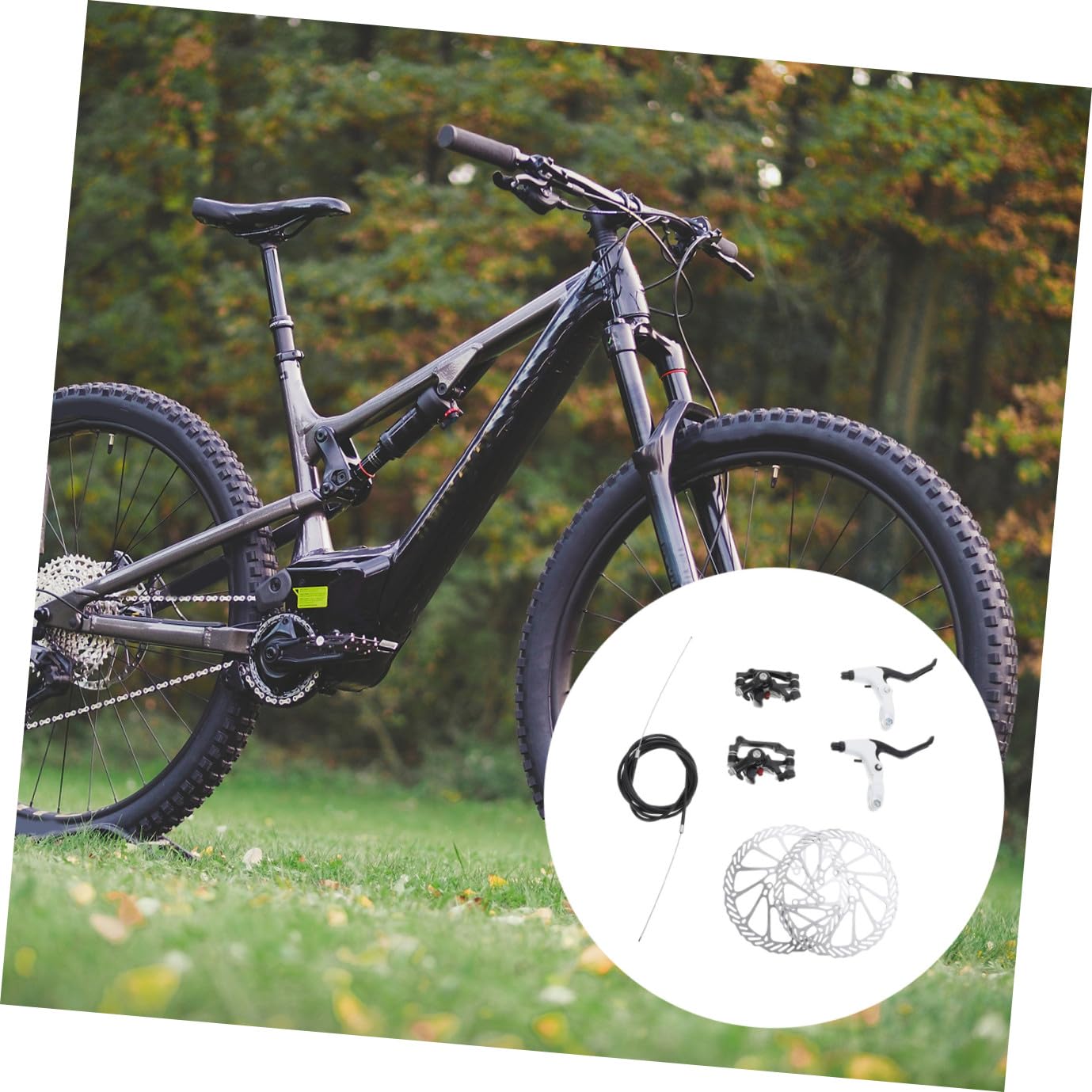 Pastiglie Freno Disco per Bici da Montagna Design Multiraggiolare, Struttura Cava, Efficienza di Frenata,