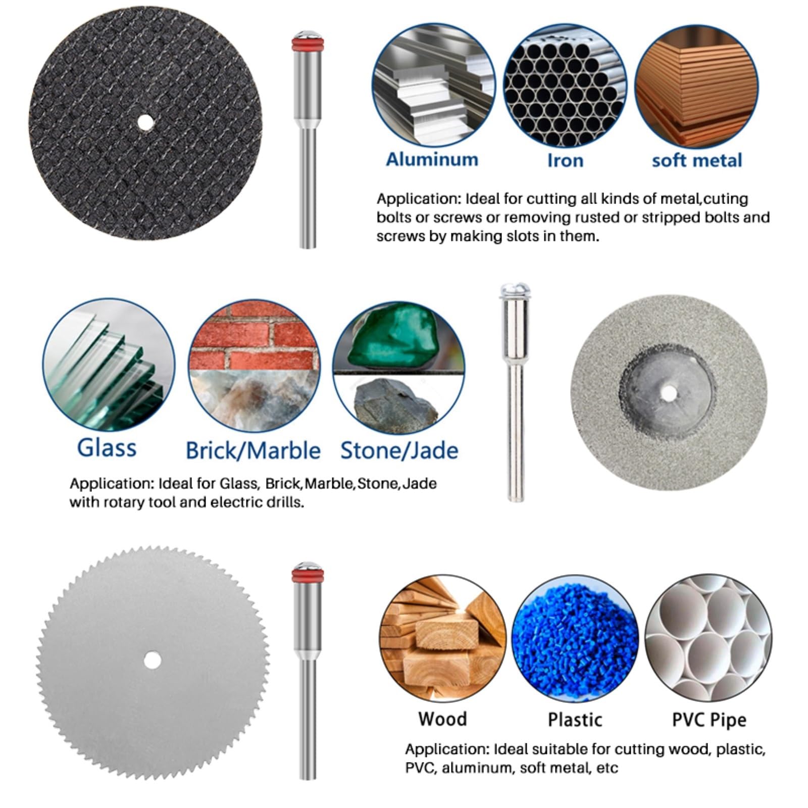 Brzeszczot do cięcia metalu Tarcze tnące HSS Mini piła tarczowa Metalowa tarcza tnąca do mini wierteł Akcesoria narzędzi obrotowych(32pcs Set)