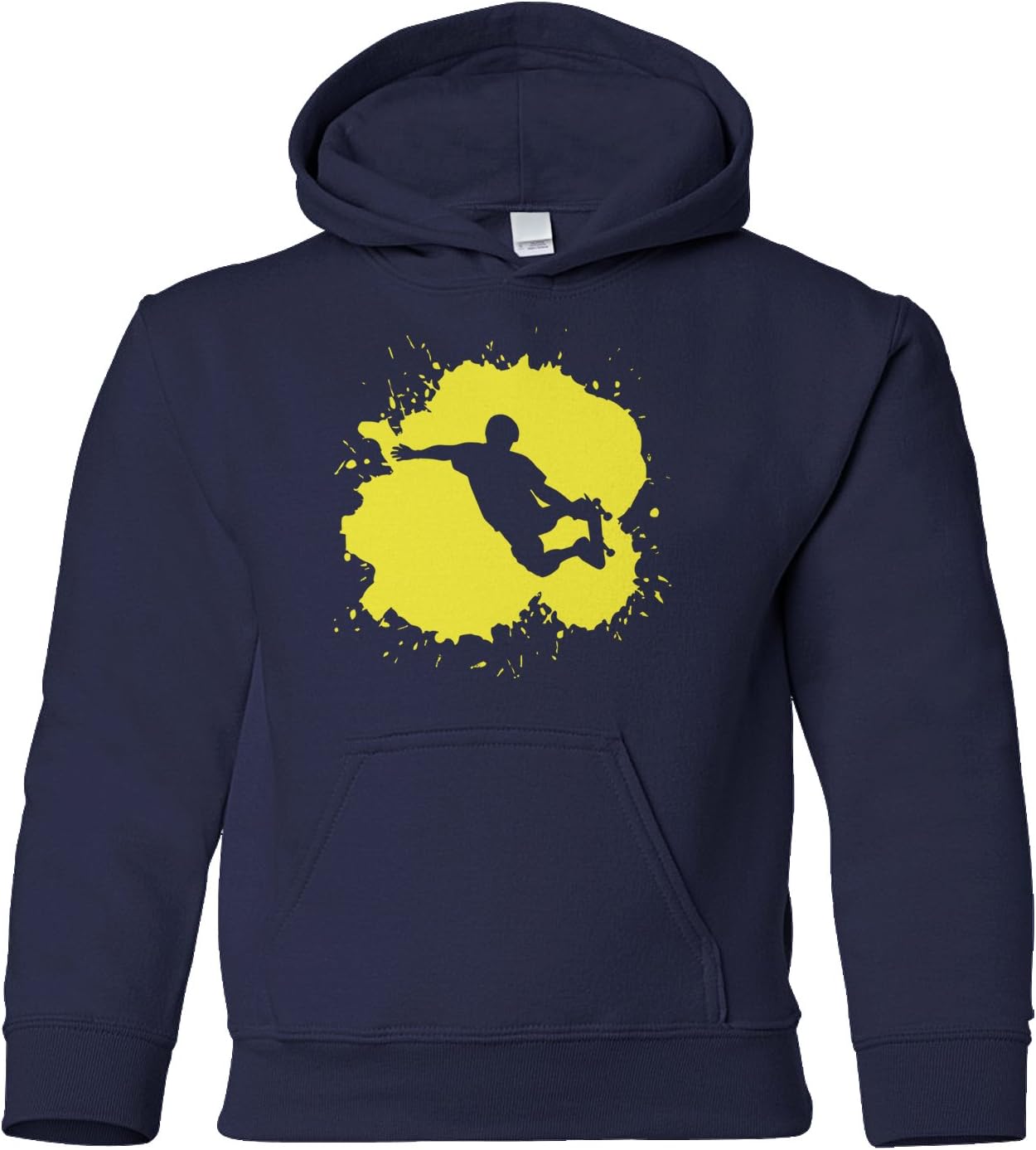 Threadrock Kids Skateboarder Graphic Youth Hoodie Sweatshirt