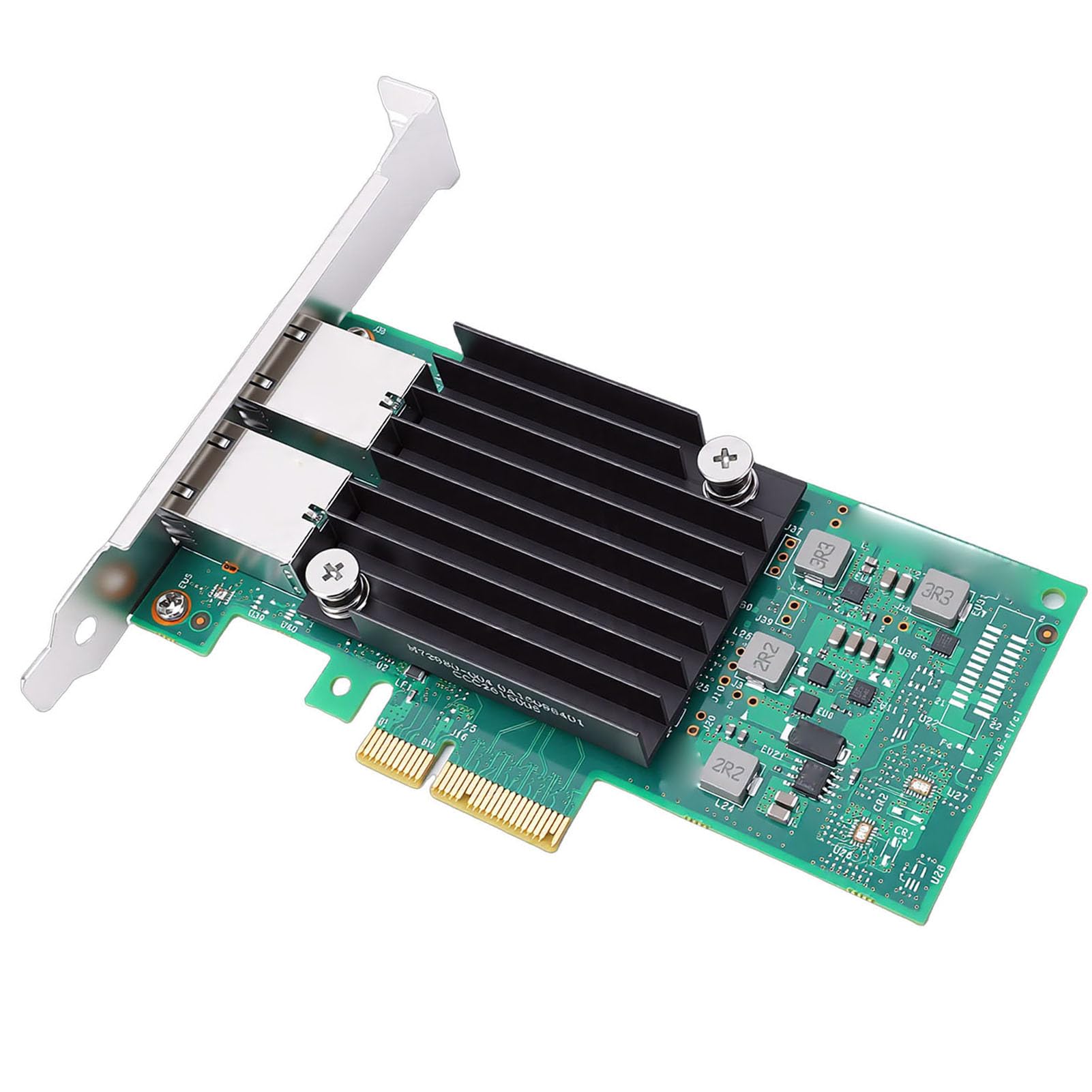 Scheda di Rete PCIE 10Gb, Scheda Ethernet Dual RJ45 con X550AT2