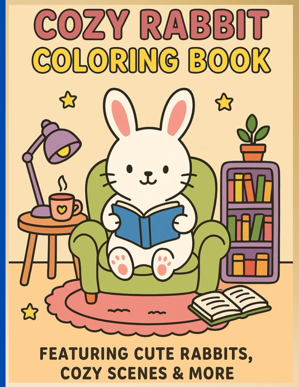 Rabbit Colouring Book: “Bunny Daily Activities with fun and joy , for Kids"