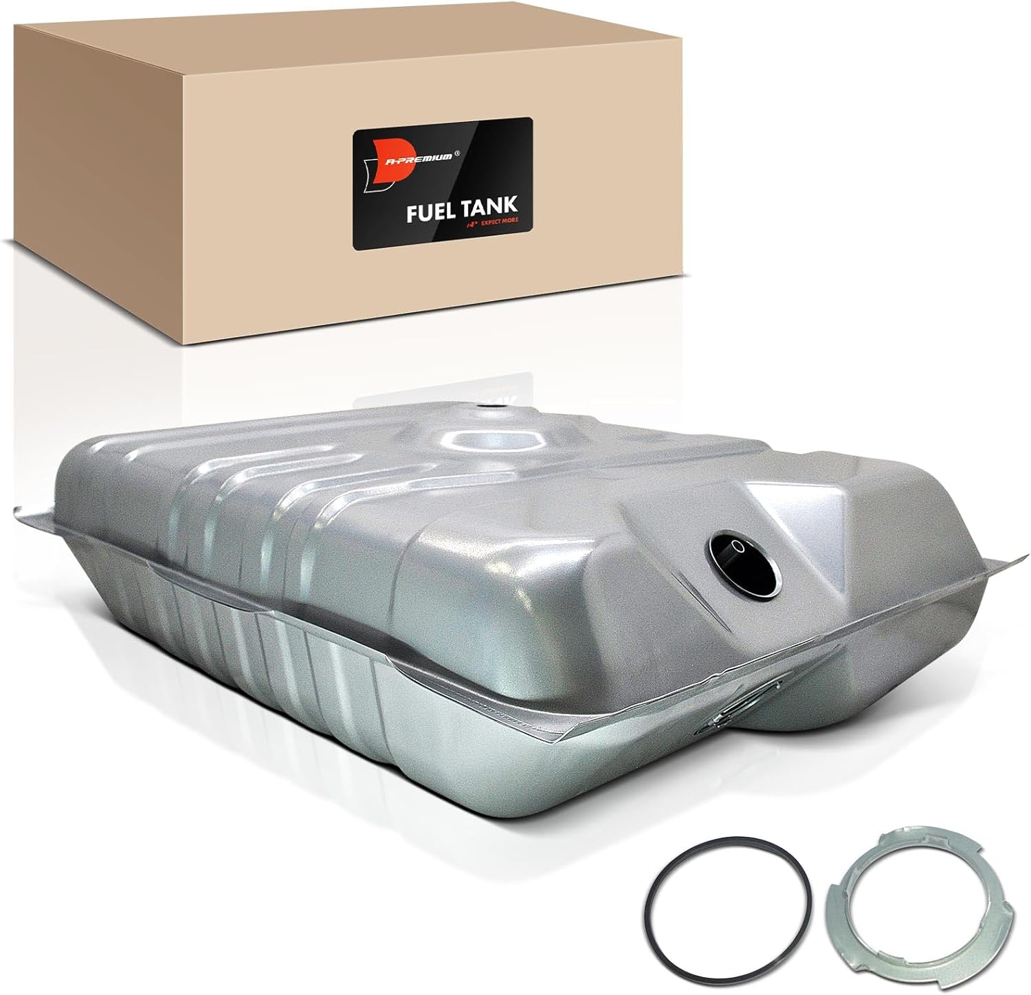 A-Premium Fuel Tank with Lock Ring & O-Ring Compatible with Ford LTD II 1978, Thunderbird 1978 & Lincoln Mark IV 1974-1976, Mark V 1977-1979 & Mercury Cougar 1978, Replace# D80Z9002A