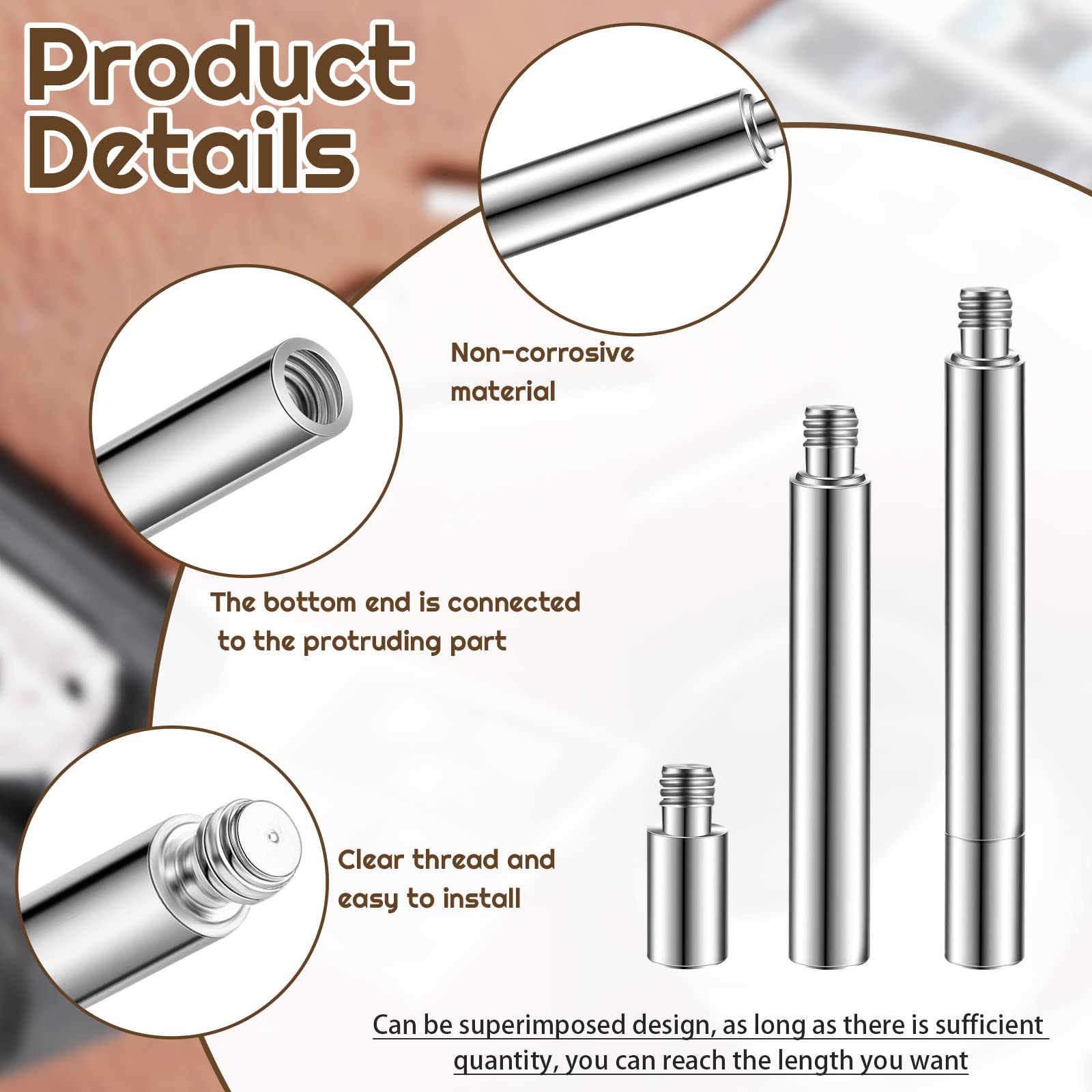 M3x8mm Tête plat nickelé vis moletée 10pcs pour PC boîte