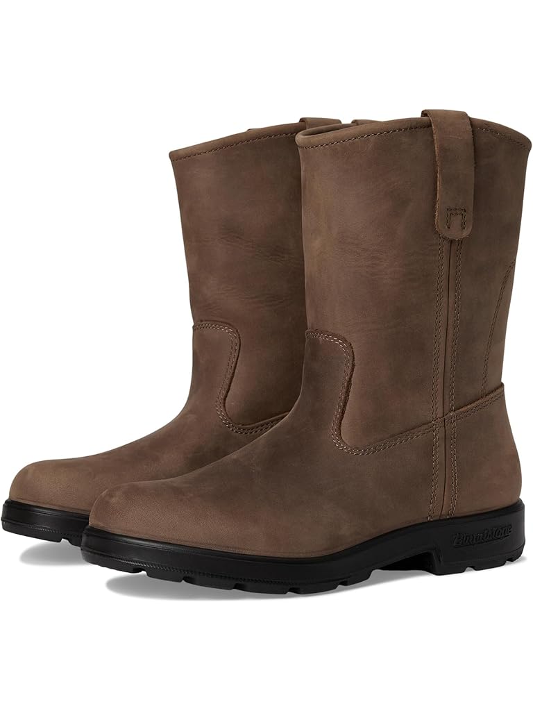 Gray Blundstone Original Rigger Boots