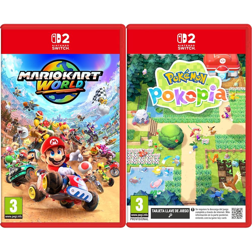 Mario Kart World- Nintendo Switch 2 + Pokmon Pokopia - Switch 2