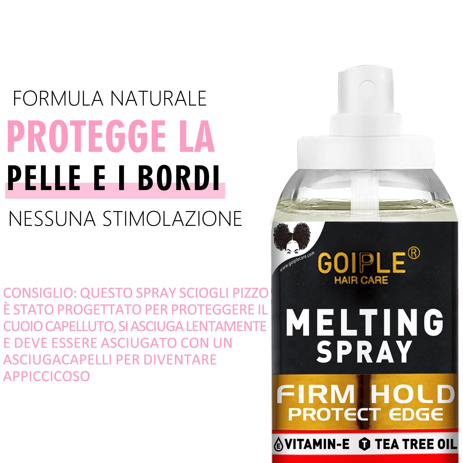 Lace Melting Spray Extra Hold 12 Pezzi Colla Per Parrucche