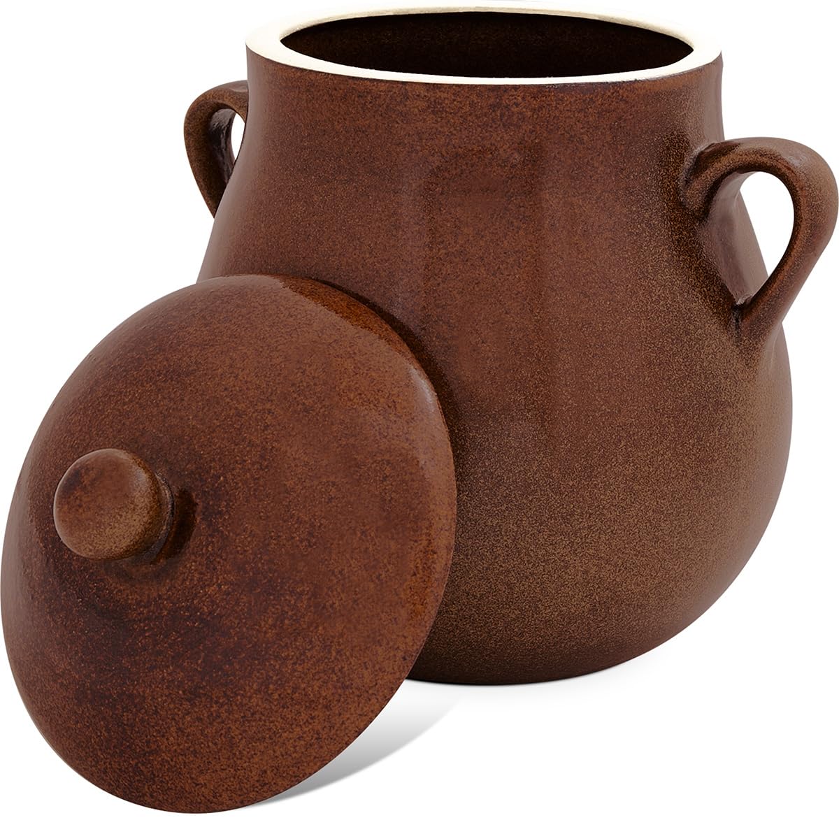 K&K Keramik Originele K&K Rumtopf 7,0 liter beige - vorm 2