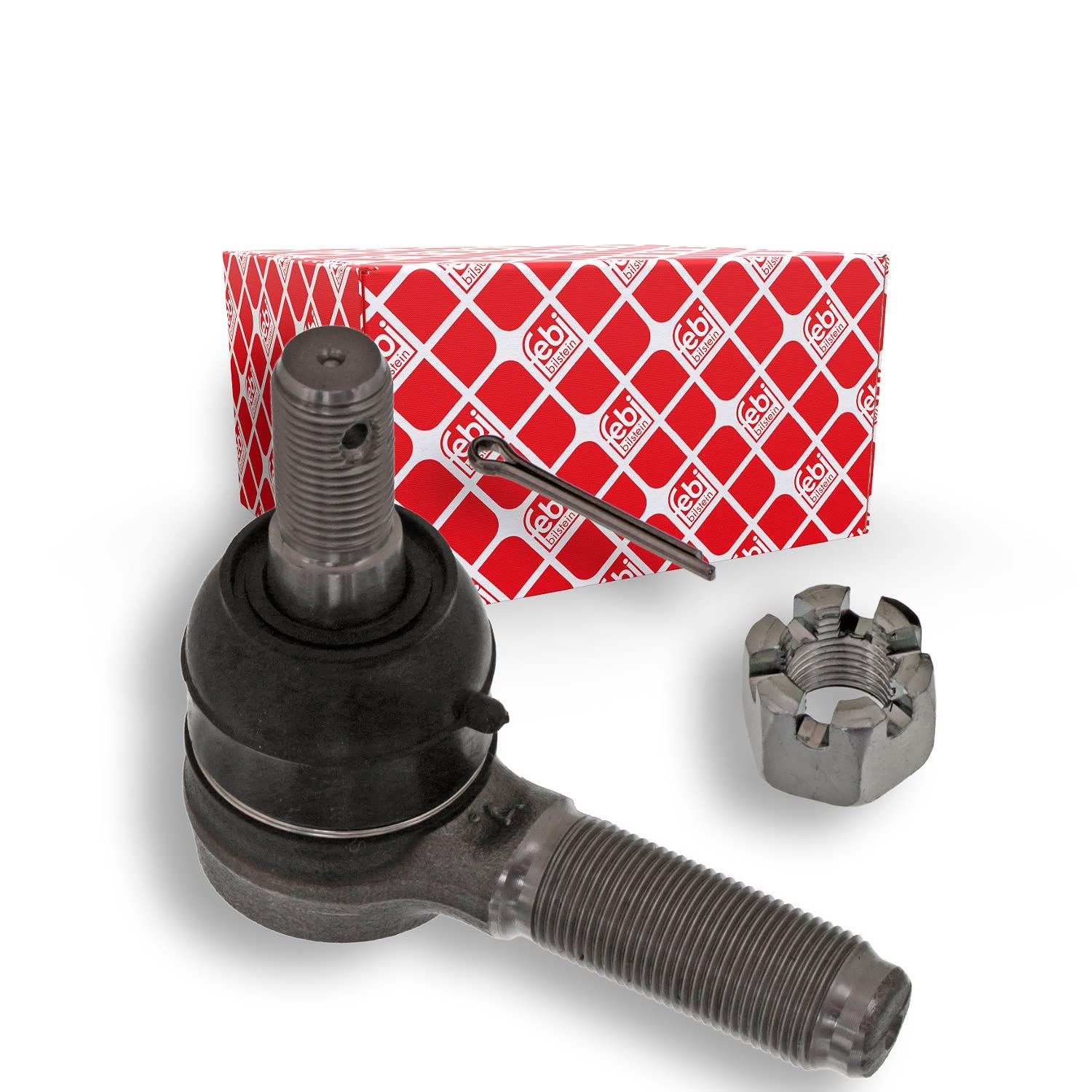 Febi Bilstein 42237 Testina Sterzo Anteriore Sinistra Per HONDA CIVIC VIII - Con Dado A Corona E Coppiglia - Qualità Originale - Ricambio Sterzo E Sospensione