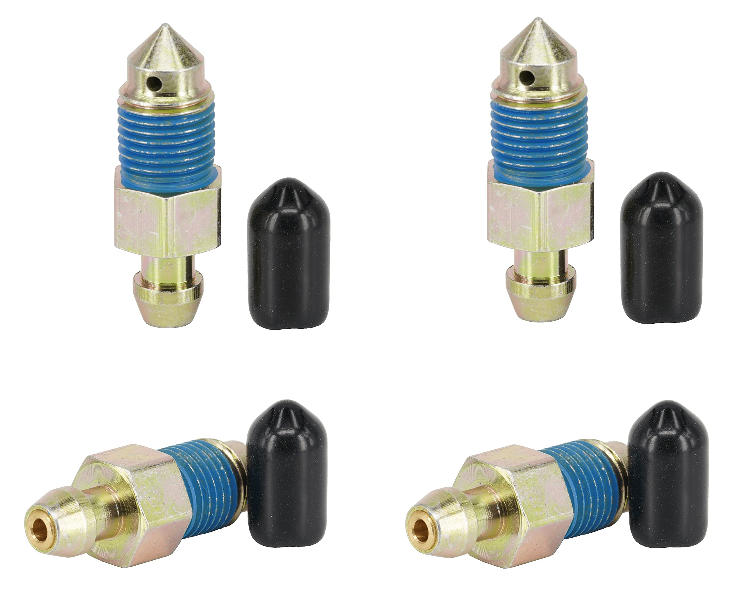 View 1 of **View Clerk Notes**Dsnaduo M10x1.0-31.7mm Brake Bleeder Screws (4-Piece)