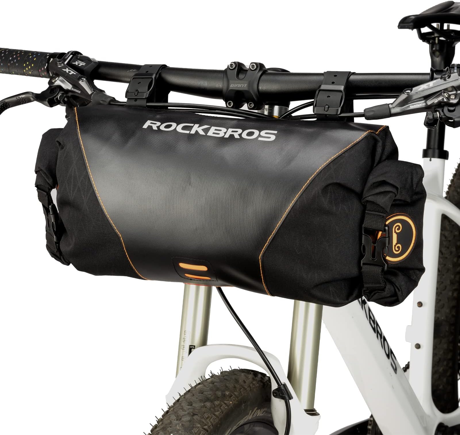 ROCKBROS Borsa Bici Telaio Impermeabile, Borsa Triangolo Rigida Per MTB Bicicletta, Marsupio Centrale Triangolare, 2 Modelli Disponibili, Grande Capacità 1.5L/2.5L, Accessori Bici - Foto 5