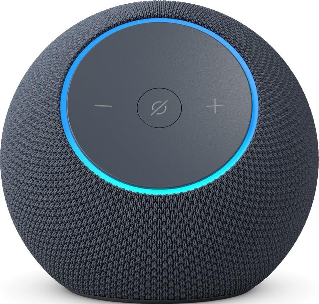 Amazon Echo Dot Max (newest model), Alexa speaker with room-filling sound and nearly 3x bass, Great for living rooms and medium-sized spaces, Designed for Alexa+, Graphite