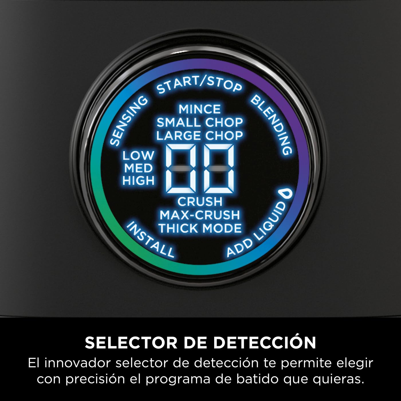 Ninja Detect Power Pro, Batidora 2 en 1, 1200W, Negro, TB301EU | Con Jarra de 2L (Capacidad Máx. 1900Ml) y 2 Vasos, para Smoothies, Picar Verduras y Mezclar Bebidas Congeladas