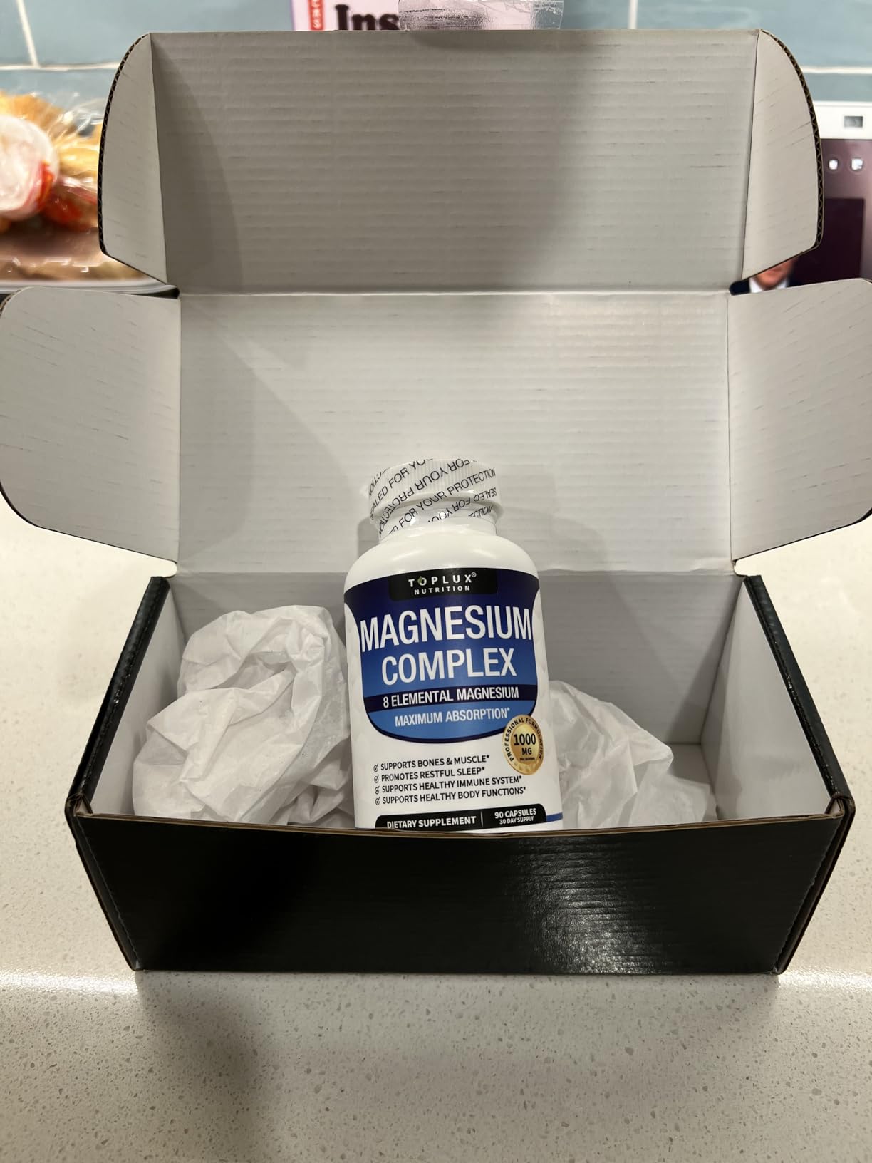 Focused work session with Magnesium Complex