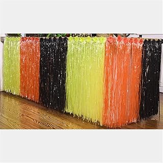 Honeystore Patriotic Table Skirt Nation Flag Table Skirt Tutu Table Skirting for Rectangle or Round Table