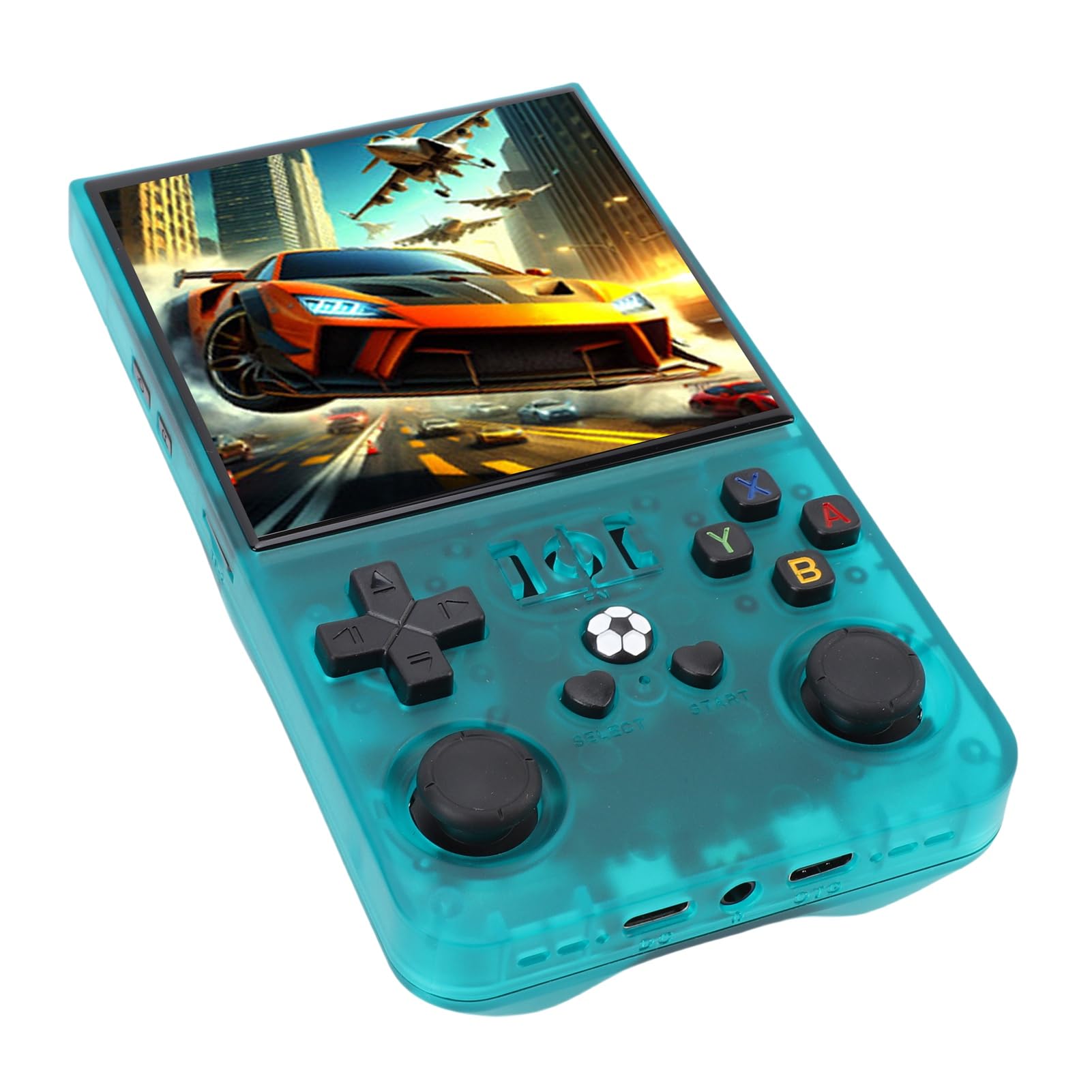 Console di Gioco retrò Portatile, Console di Gioco retrò con Schermo HD da 4,0 Pollici con 60 Emulatori Incorporati, Mini Lettore di Elettronico Natale Compleanno Blu (Verde chiaro)