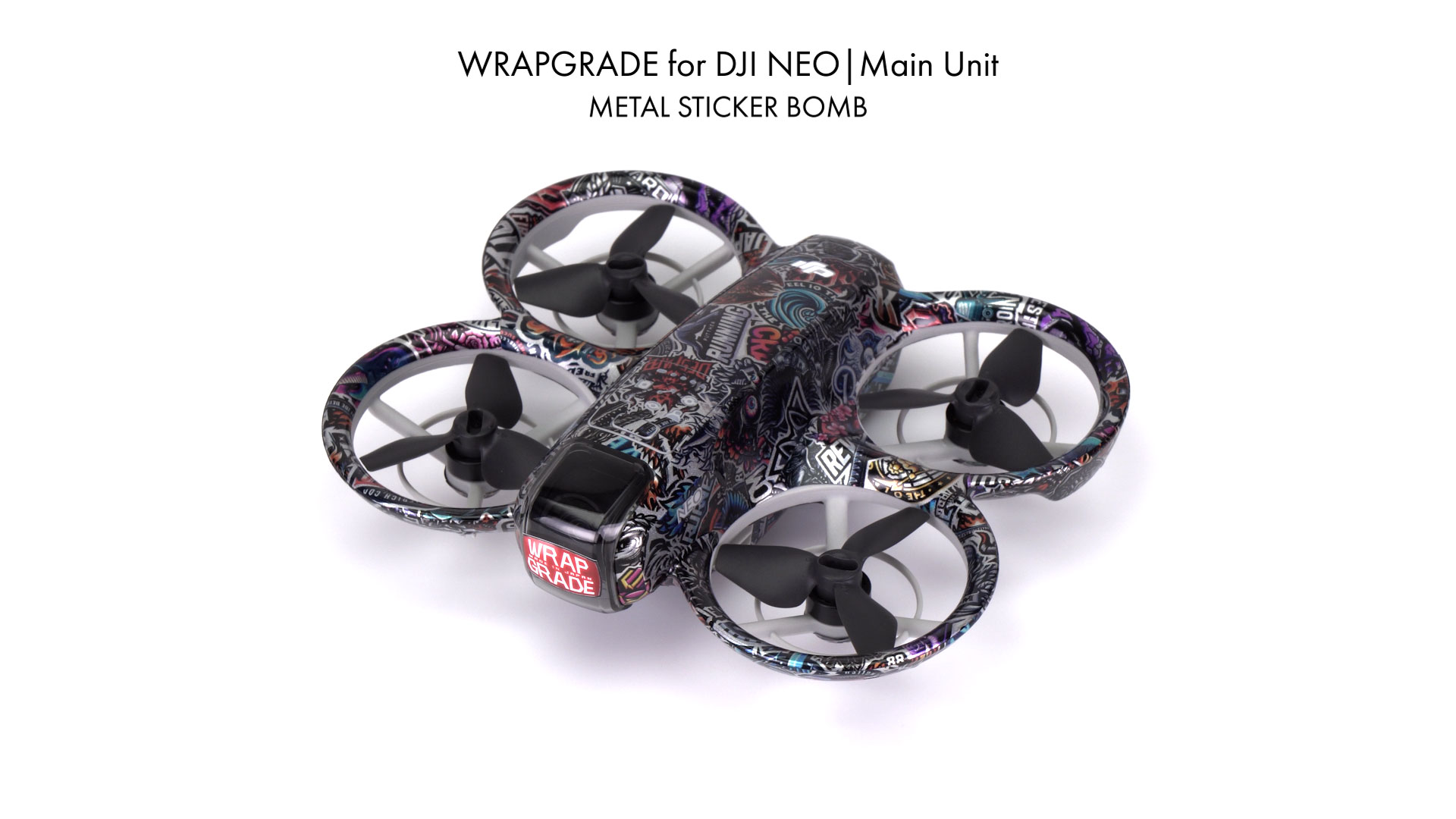 WRAPGRADE Skin Sticker Compatible with DJI NEO Full Wrap (Metal