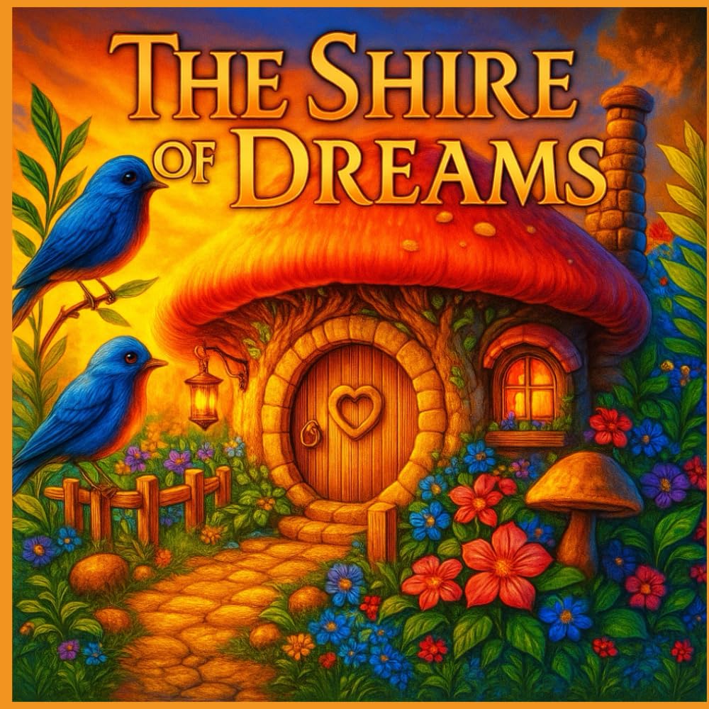 The Shire of Dreams: A Fantasy Coloring Book for Adults | Whimsical Fairy Houses, Enchanted Gardens & Magical Cottages