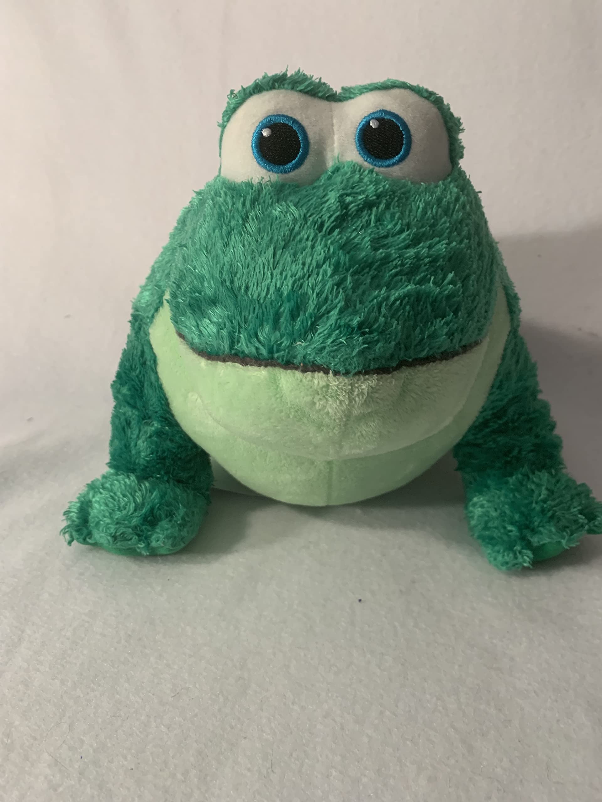 Weighted stuffed animal, Frog plush with 3 lbs, washable plush buddy - Image 3