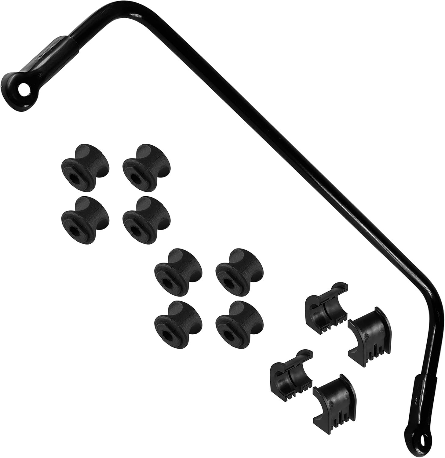 Caltric Rear Suspension Stabilizer Sway Bar with Bushing compatible with Polaris Ranger XP 700 2006 2008