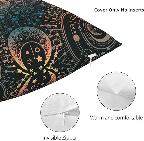 Miniatura 4 de YIPOCH Celestial Vision- Fundas de almohada de 12 x 12 pulgadas, fundas de cojín decorativas para sofá, fundas de almohada para cojines de sala,