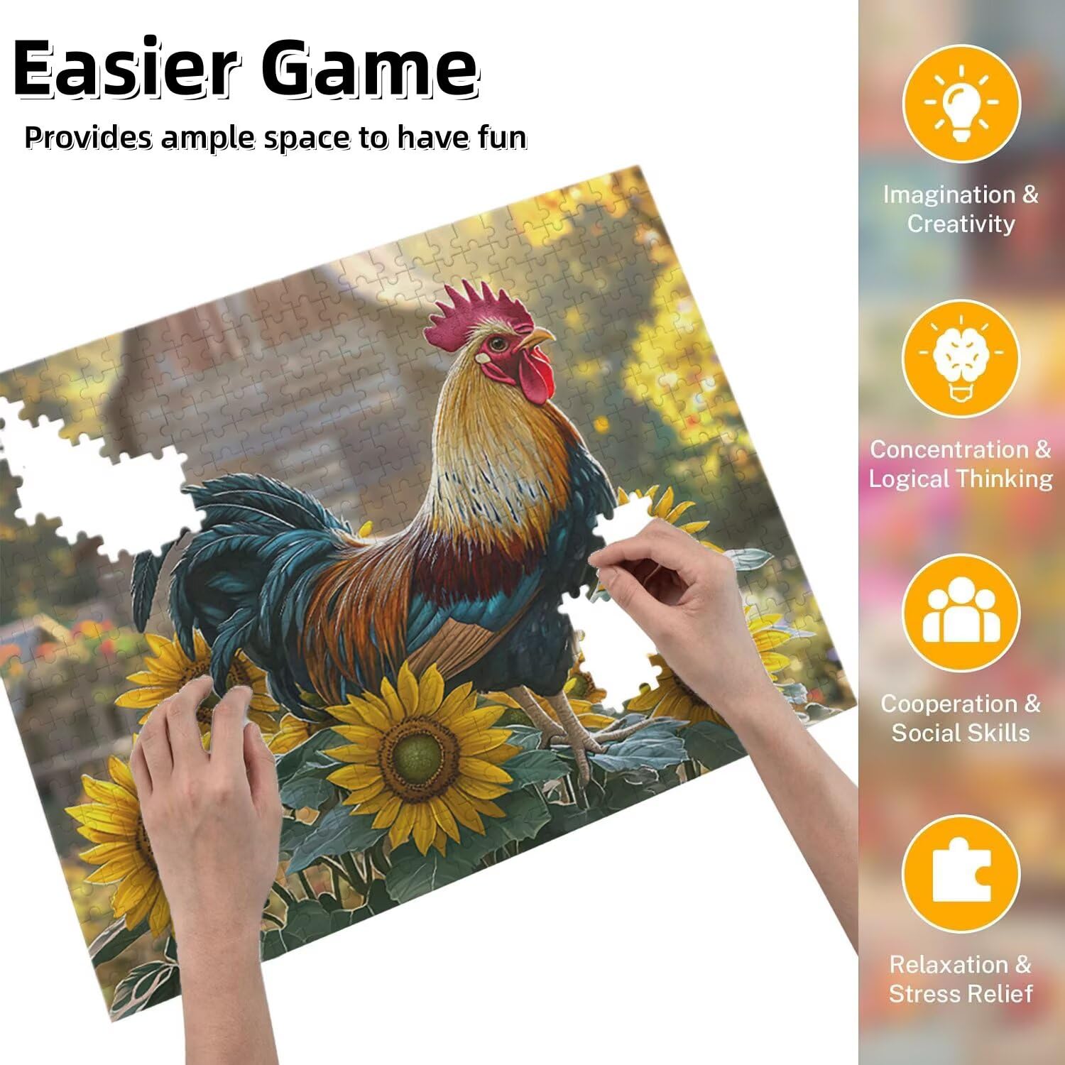 Puzzle układanki, 6000 sztuk klasycznych układanek, łamigłówek puzzle relaksacyjne inteligencja, trudne trudne puzzle dla dorosłych Wymagające puzzle gra rodzinna, prezent dla miłości przyjaciela