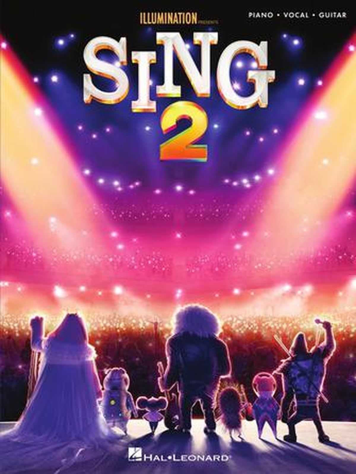 Sing 2. Music from the Motion Picture Soundtrack. Piano, Vocal and Guitar