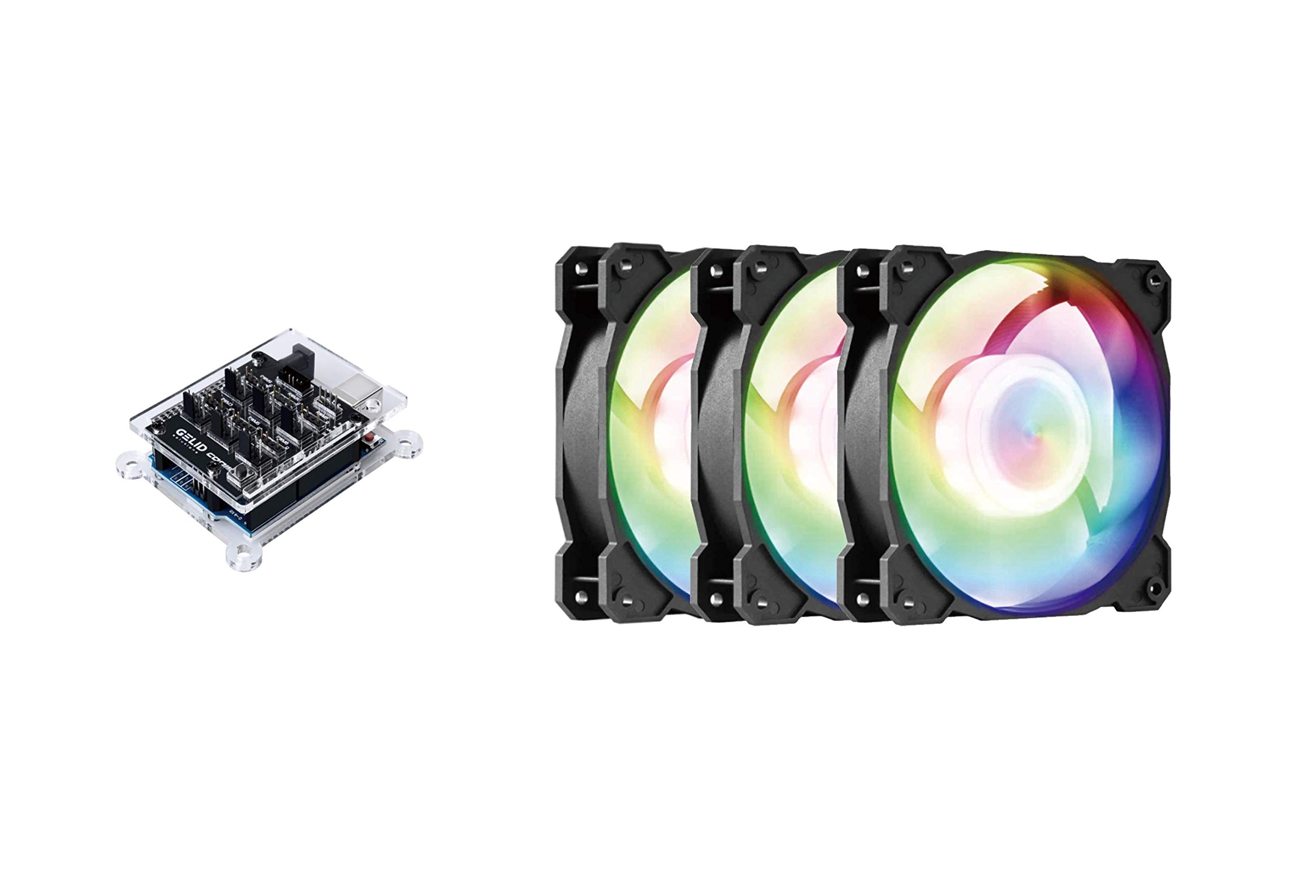 Hub Ventole Gelid Solutions Codi6 Kit Controller ARGB - 6 Header ARGB ...