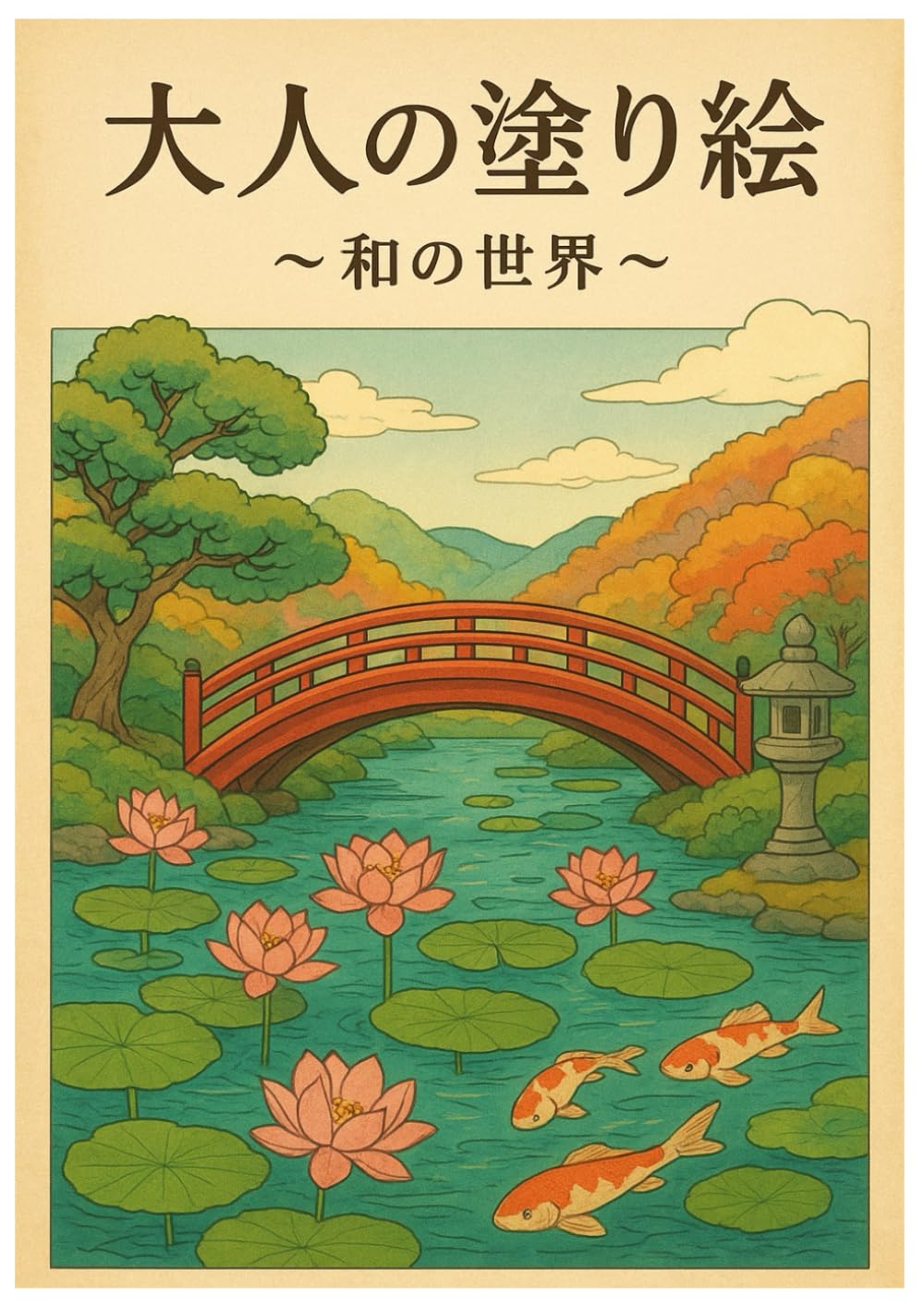 大人の塗り絵: ～和の世界～