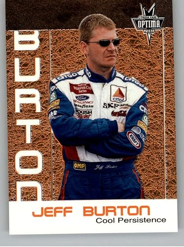 2002 Press Pass Optima Cool Persistence #CP1 Jeff Burton NM-MT