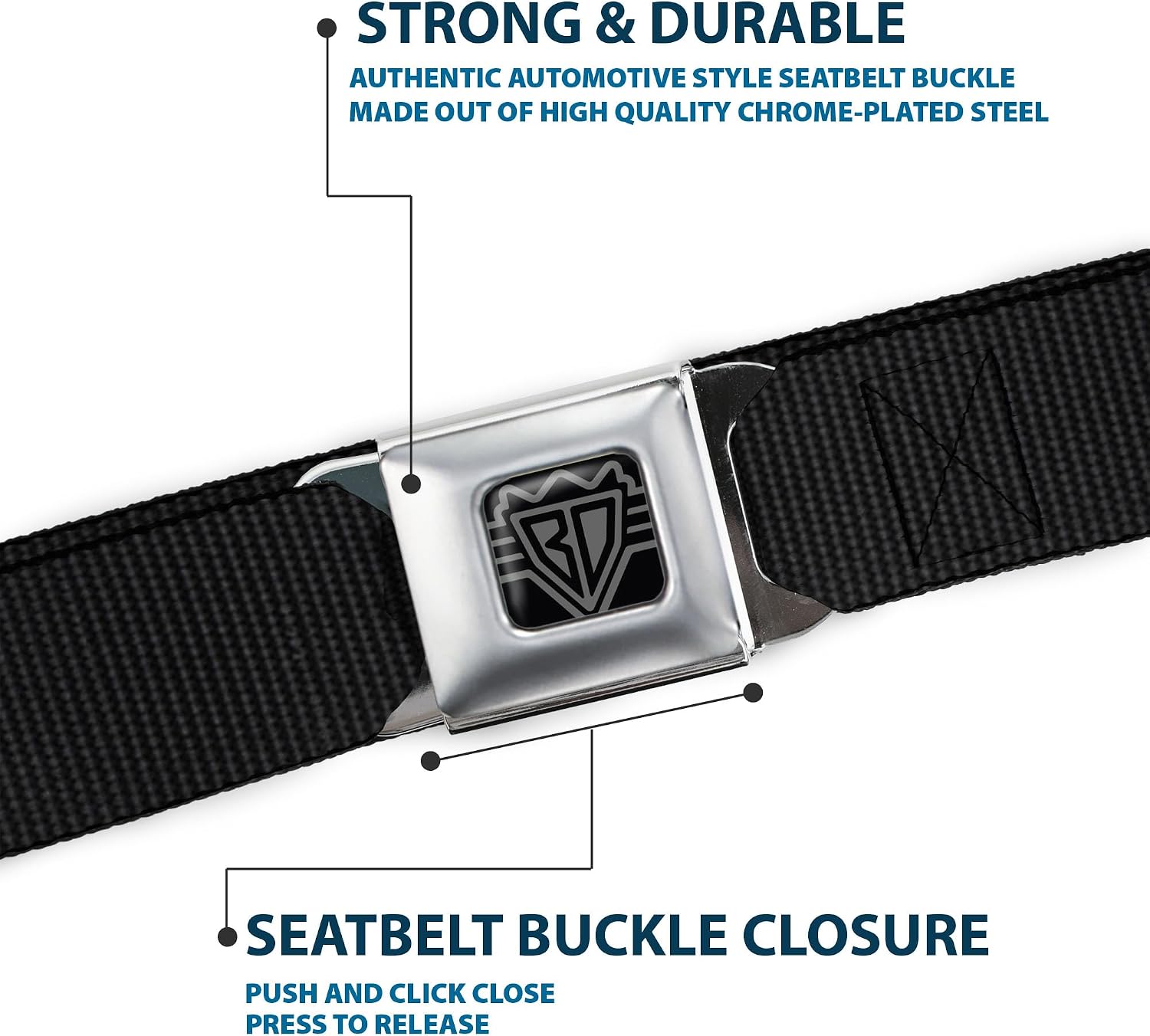Buckle-Down Seatbelt Belt