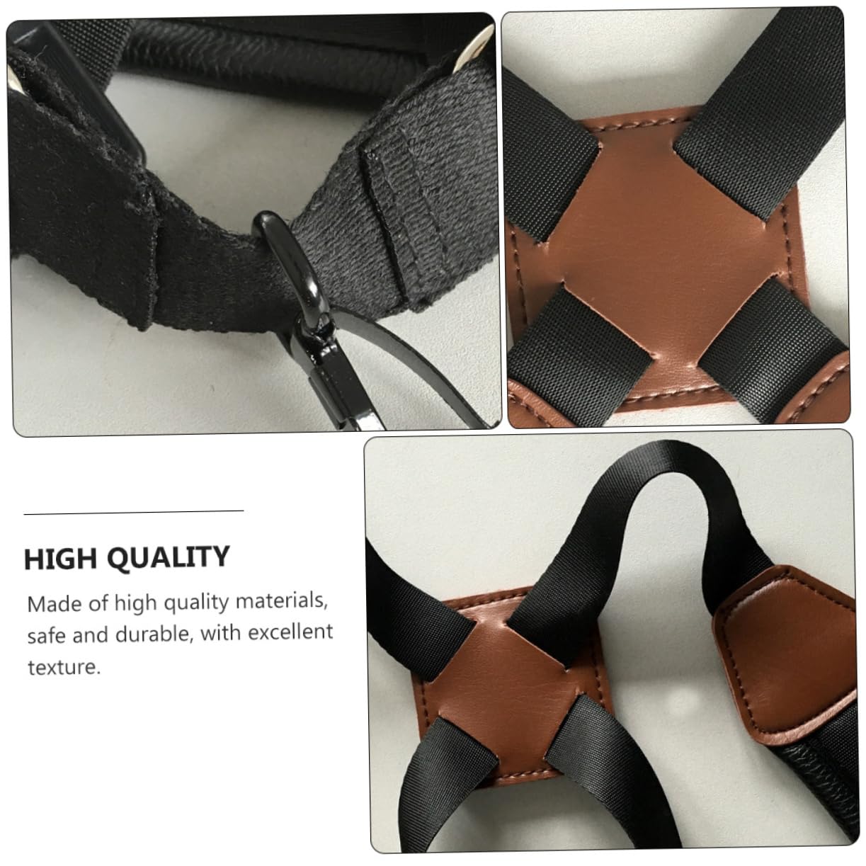 Abaodam 2pezzi Cintura Per Saxofono Con Doppia Spalla Comodo Per Adulto e Design Ergonomico Per Evitare Dolori Materiali Resistenti e Sicuri