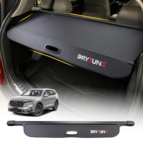 Drytuns Cargo Cover for Honda CRV 2026 2025 2024 2023, Retractable Cargo Trunk Cover for 23-26 Honda CRV