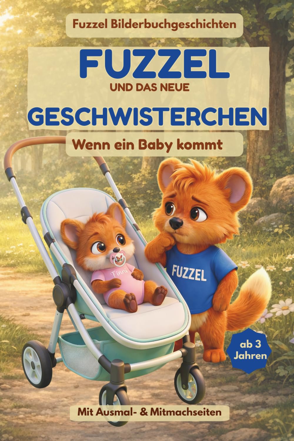 FUZZEL UND DAS NEUE GESCHWISTERCHEN: Wenn ein Baby kommt (Fuzzel Bilderbuchgeschichten)