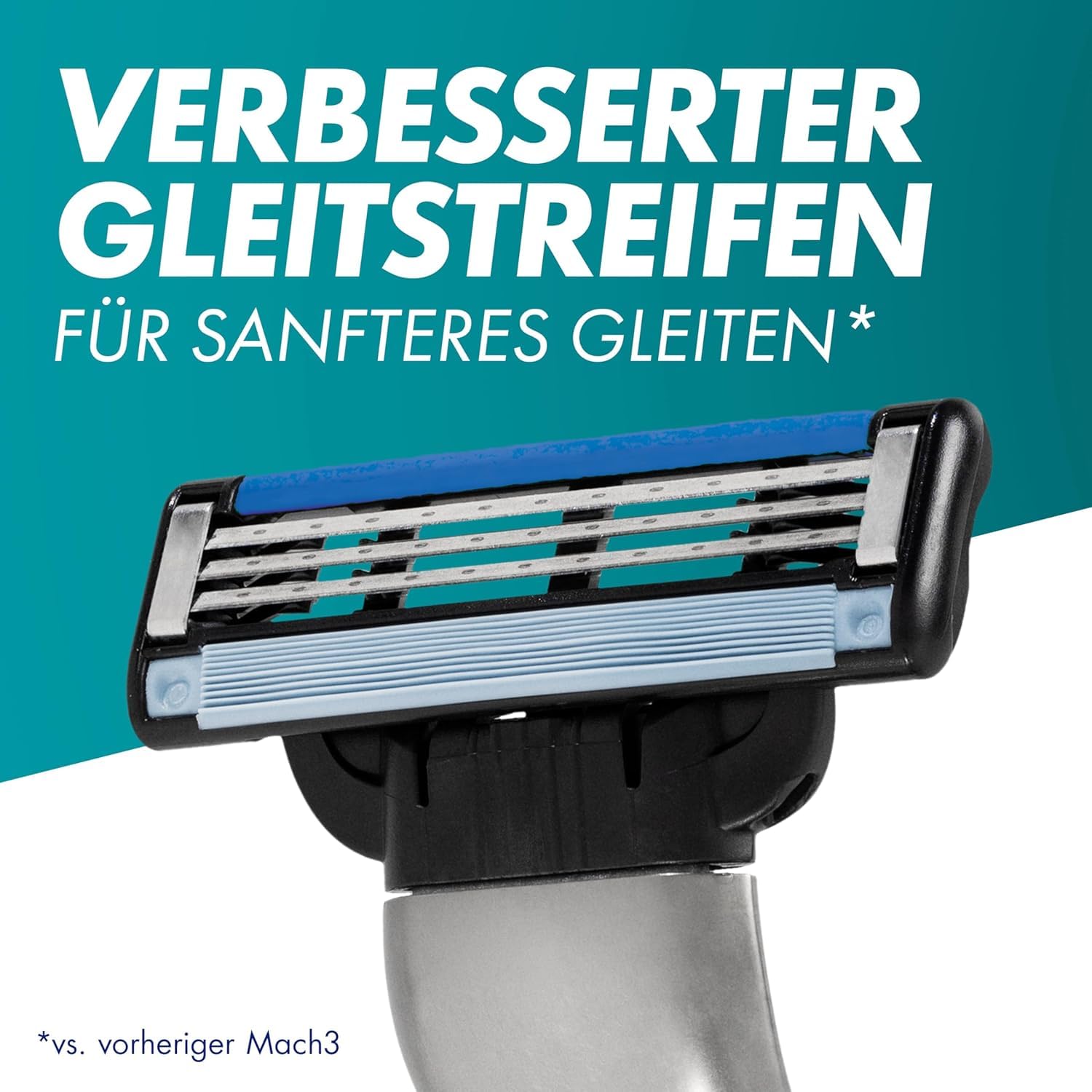 Gillette Mach3 ostrza do golenia, 18 zapasowych ostrzy do golenia na mokro dla mężczyzn z potrójnym ostrzem
