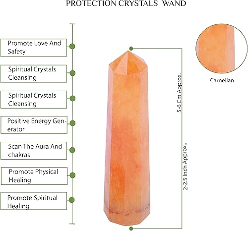Miniatura 2 de Varita de cristal opalita - Cristal de piedra lunar arcoíris - Piedra natural de cuarzo - Obelisco de cristal - Piedras positivas - Varita de cuarzo