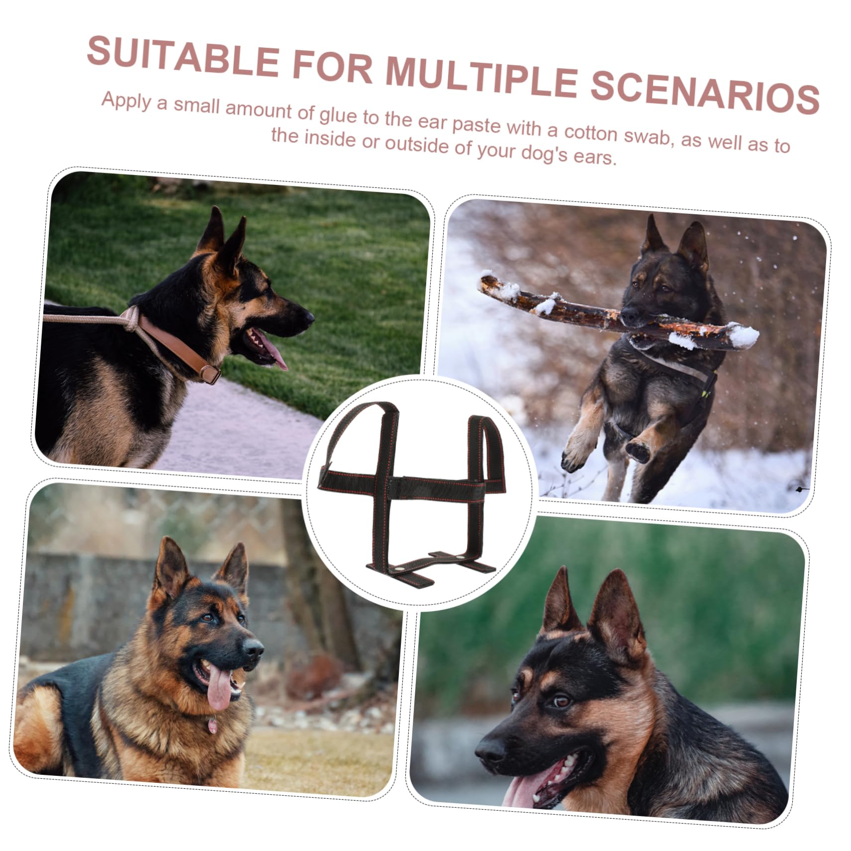 BESPORTBLE 2sätze Hundewelpen Ohrstütze Elastischem Material Für Hunde Installieren Langlebig Und Unterstützt Stehen Ohren Bei Dobermann Schäferhund Und Corgi